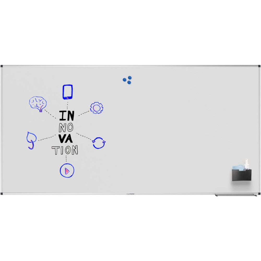 Produktabbildung Nr. 6: Legamaster Whiteboard UNITE, magnethaftend, HxB 1.000 x 2.000 mm