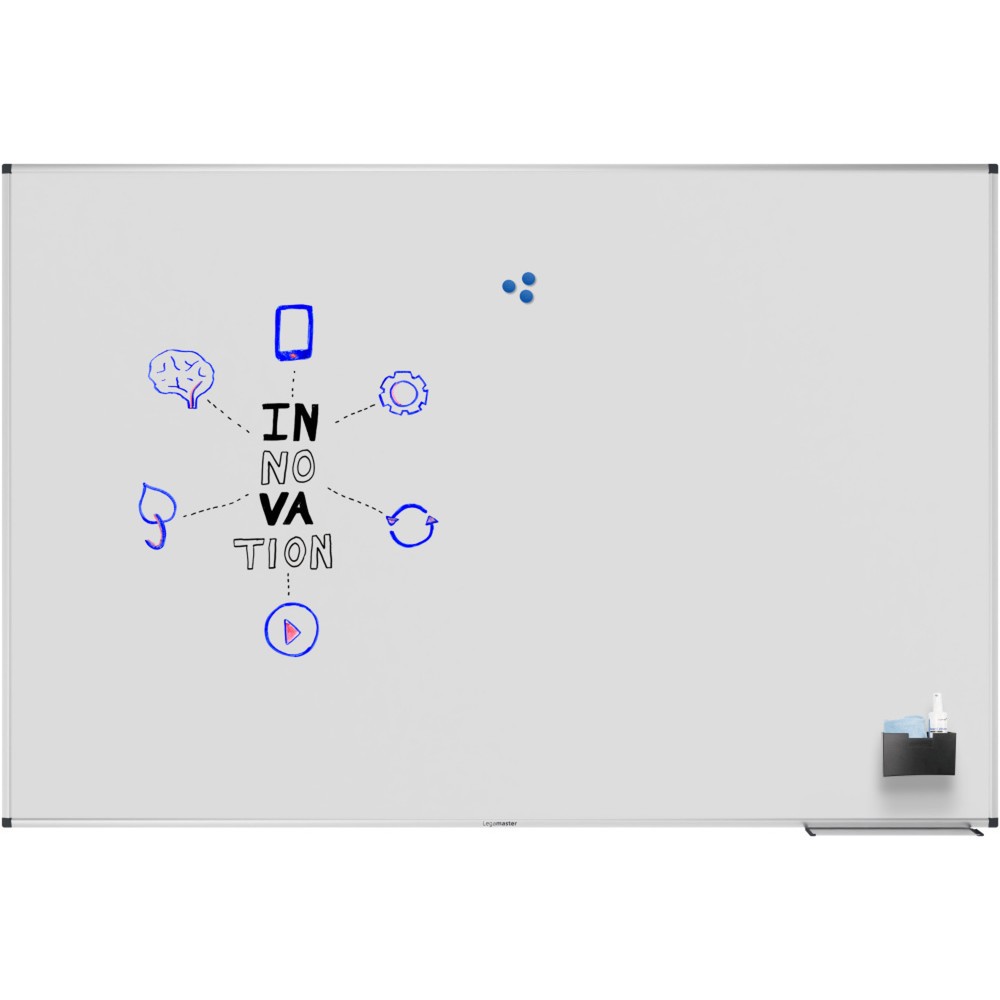 Produktabbildung Nr. 6: Legamaster Whiteboard UNITE, magnethaftend, HxB 1.200 x 1.800 mm