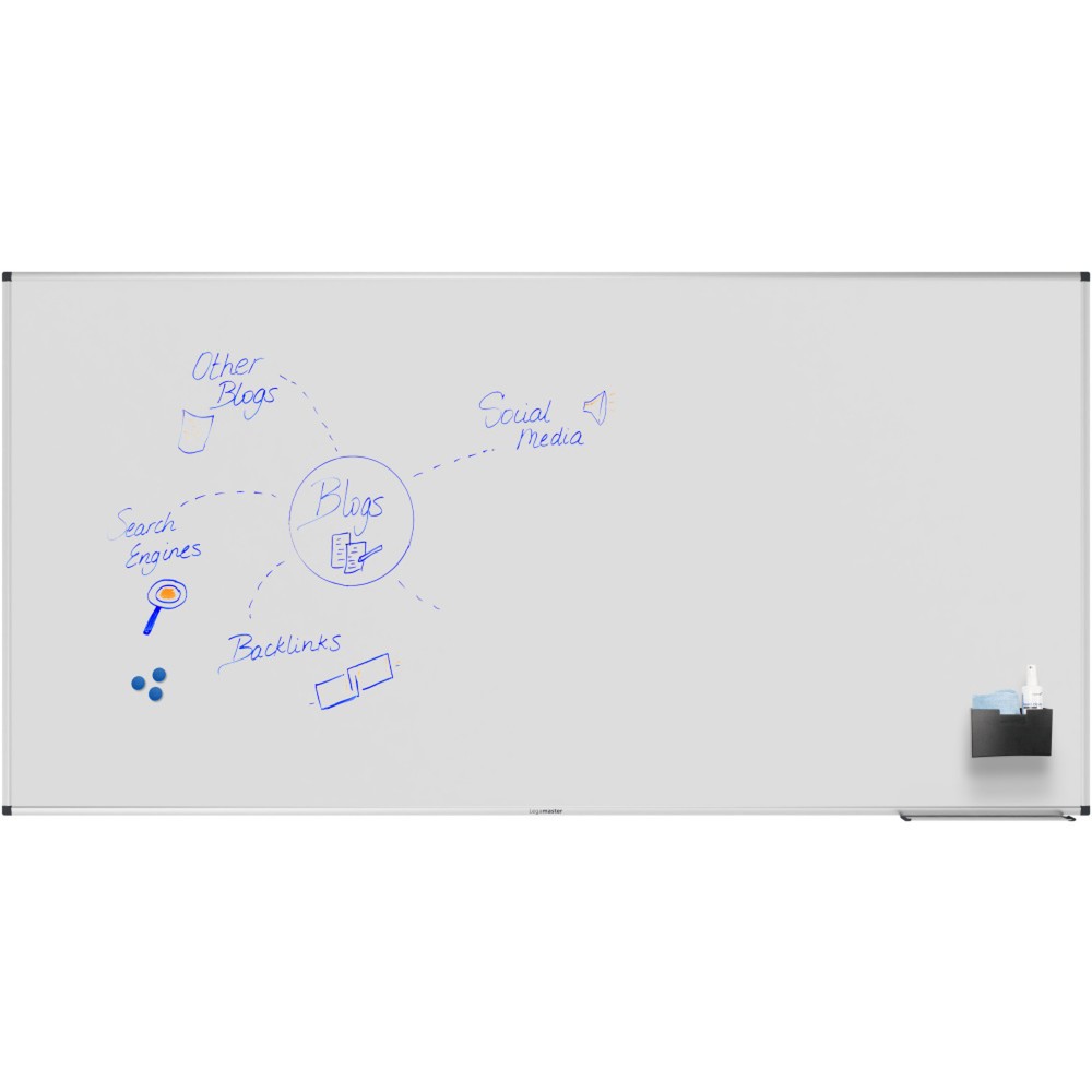 Produktabbildung Nr. 6: Legamaster Whiteboard UNITE PLUS, magnethaftend, HxB 900 x 1.800 mm