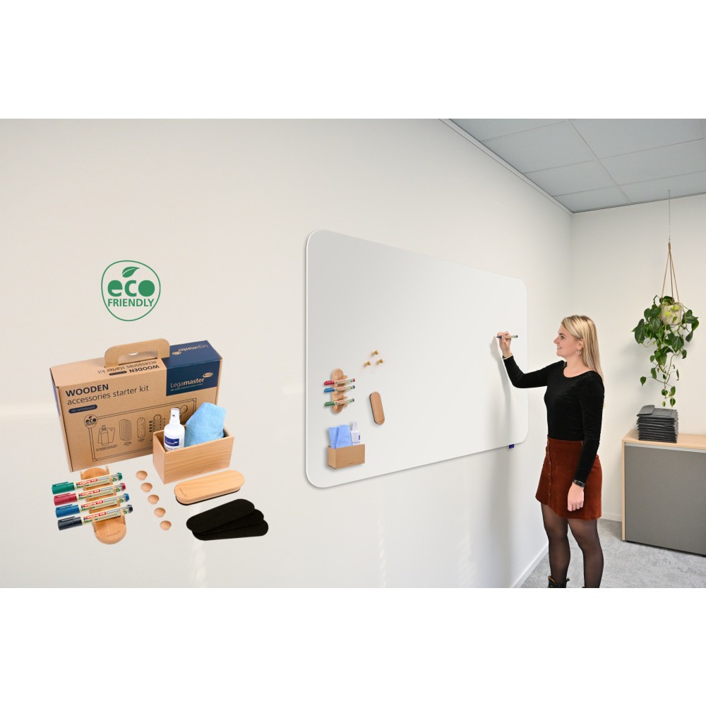 Produktabbildung Nr. 5: Legamaster Zubehörtset WOODEN, für Whiteboards, 17-teilig