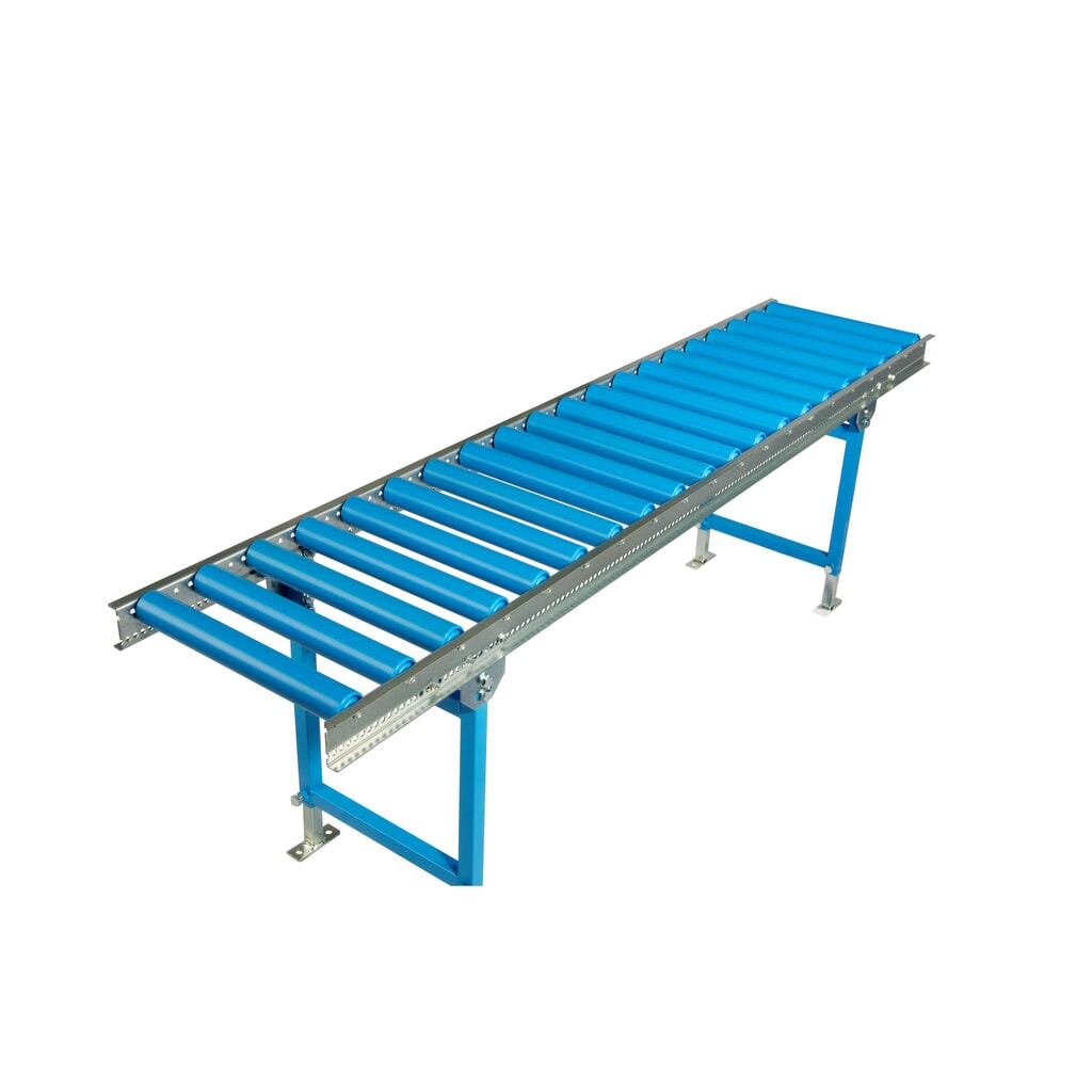 Produktabbildung Nr. 2: BLUME Leicht-Rollenbahnen, Kunststoffrollen, Ø 50 mm, Bahnlänge 1,5 m, Bahnbreite 400 mm, Achsabstand 62,5 mm
