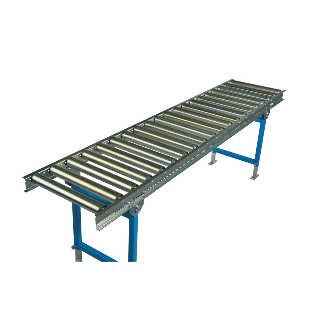 Produktabbildung Nr. 2: BLUME Leicht-Rollenbahnen, Stahlrollen, Ø 50 mm, Bahnlänge 2 m Bahnbreite 400 mm, Achsabstand 62,5 mm