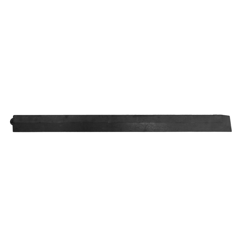Produktabbildung: Leisten inkl. Ecken für Anti-Ermüdungsmatte YOGA SOLID SPARK, weiblich, schwarz, 4 Stk/VE