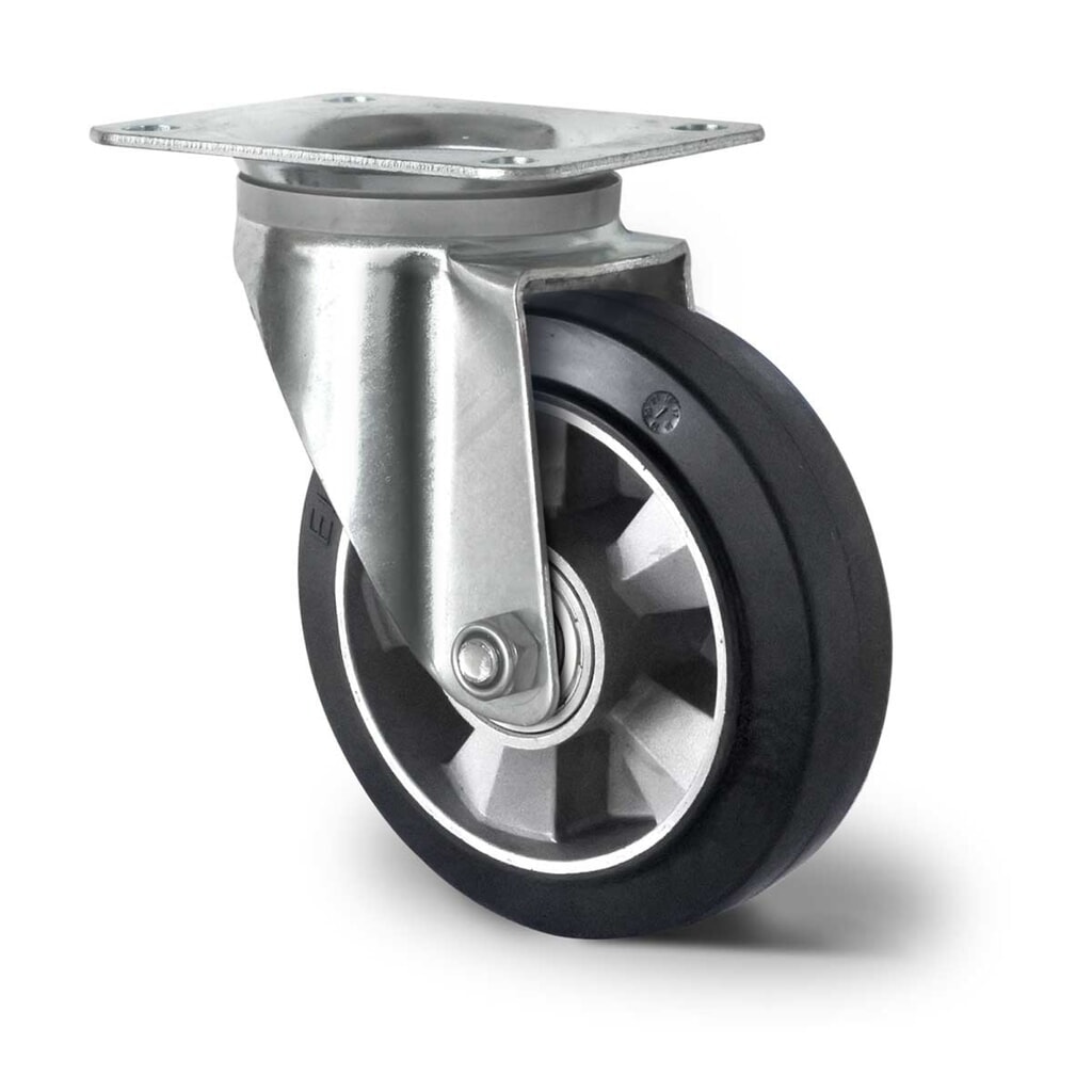 Produktabbildung: Lenkrolle ø 125 mm Serie BAF4 Doppelkugellager