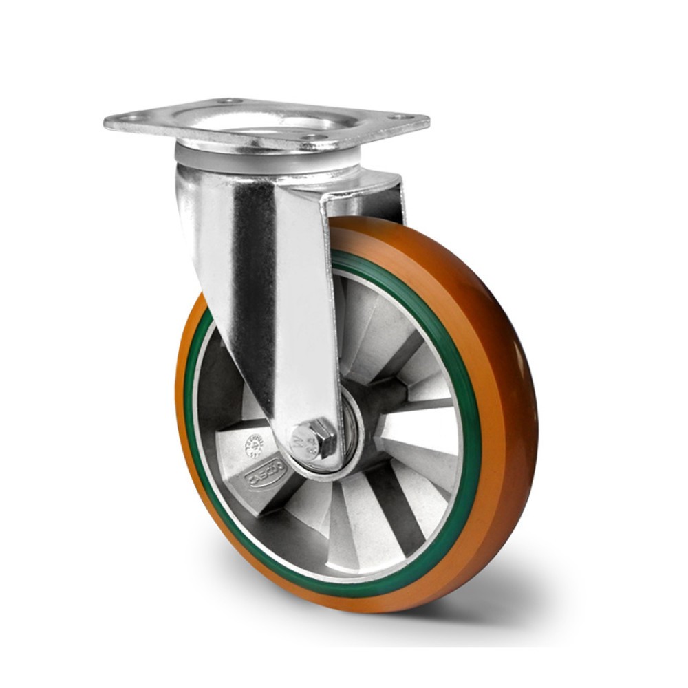 Produktabbildung: Lenkrolle ø 125 mm Serie BAY5 Doppelkugellager