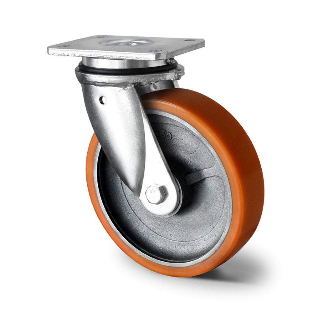 Produktabbildung: Lenkrolle ø 125 mm Serie I2U5 Doppelkugellager