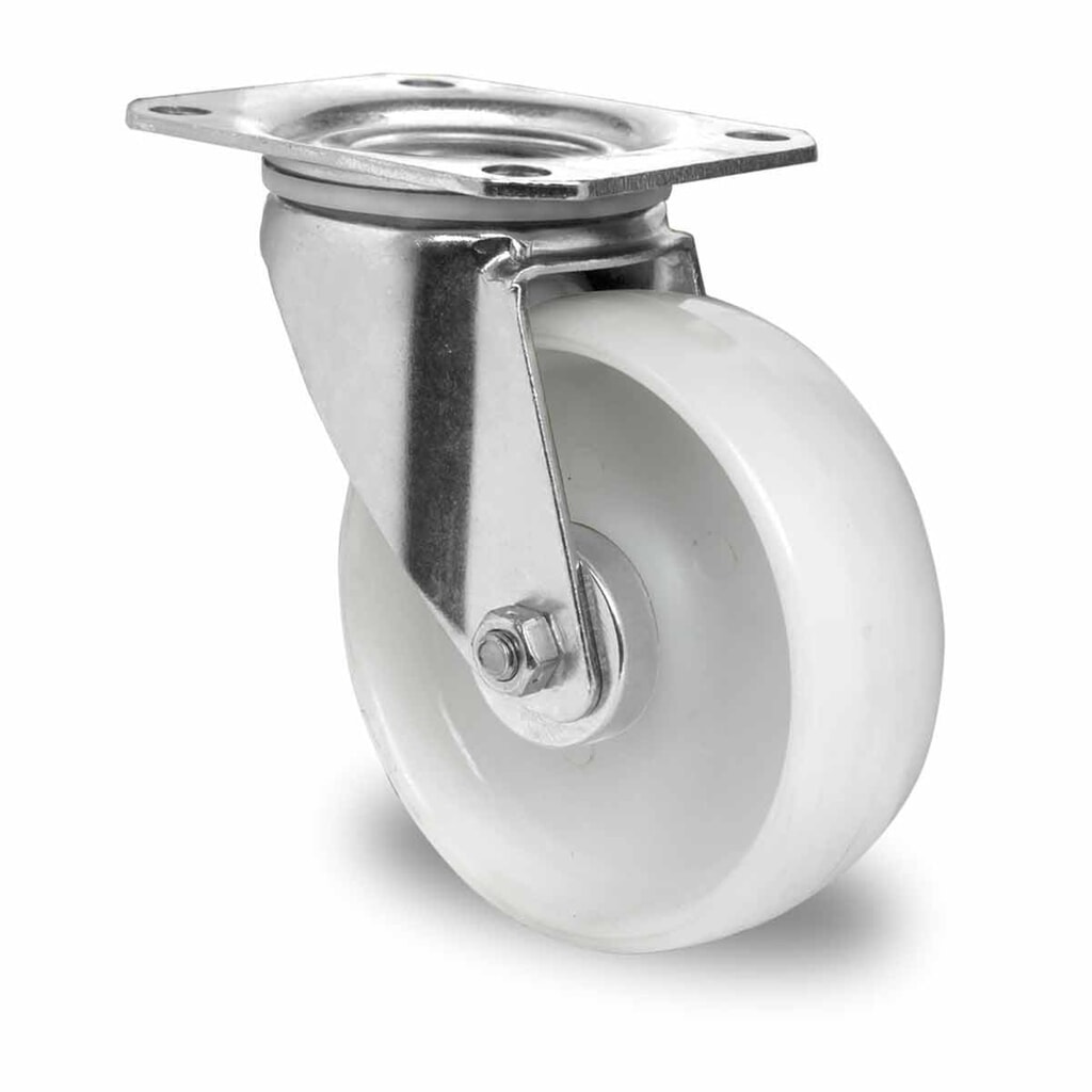 Lenkrolle ø 80 mm Serie N0N0 Rollenlager Produktabbildung: Lenkrolle ø 80 mm Serie N0N0 Rollenlager