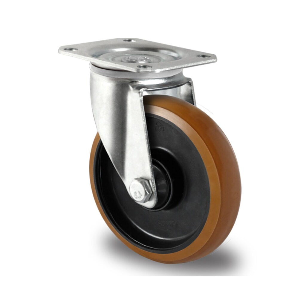 Lenkrolle ø 100 mm Serie N4B5 Kugellager Produktabbildung: Lenkrolle ø 100 mm Serie N4B5 Kugellager