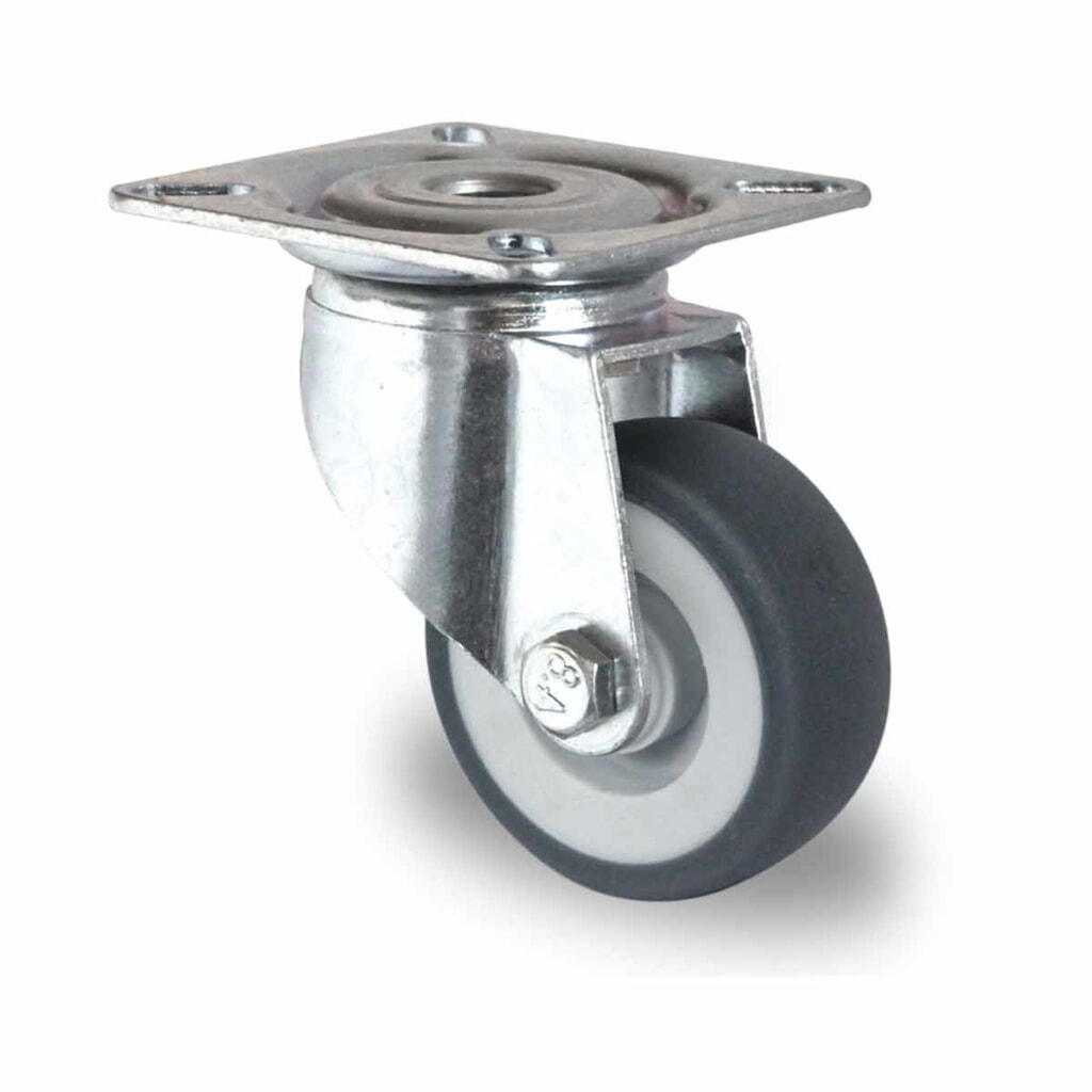 Produktabbildung: Lenkrolle ø 50 mm Serie P2T2 Gleitlager