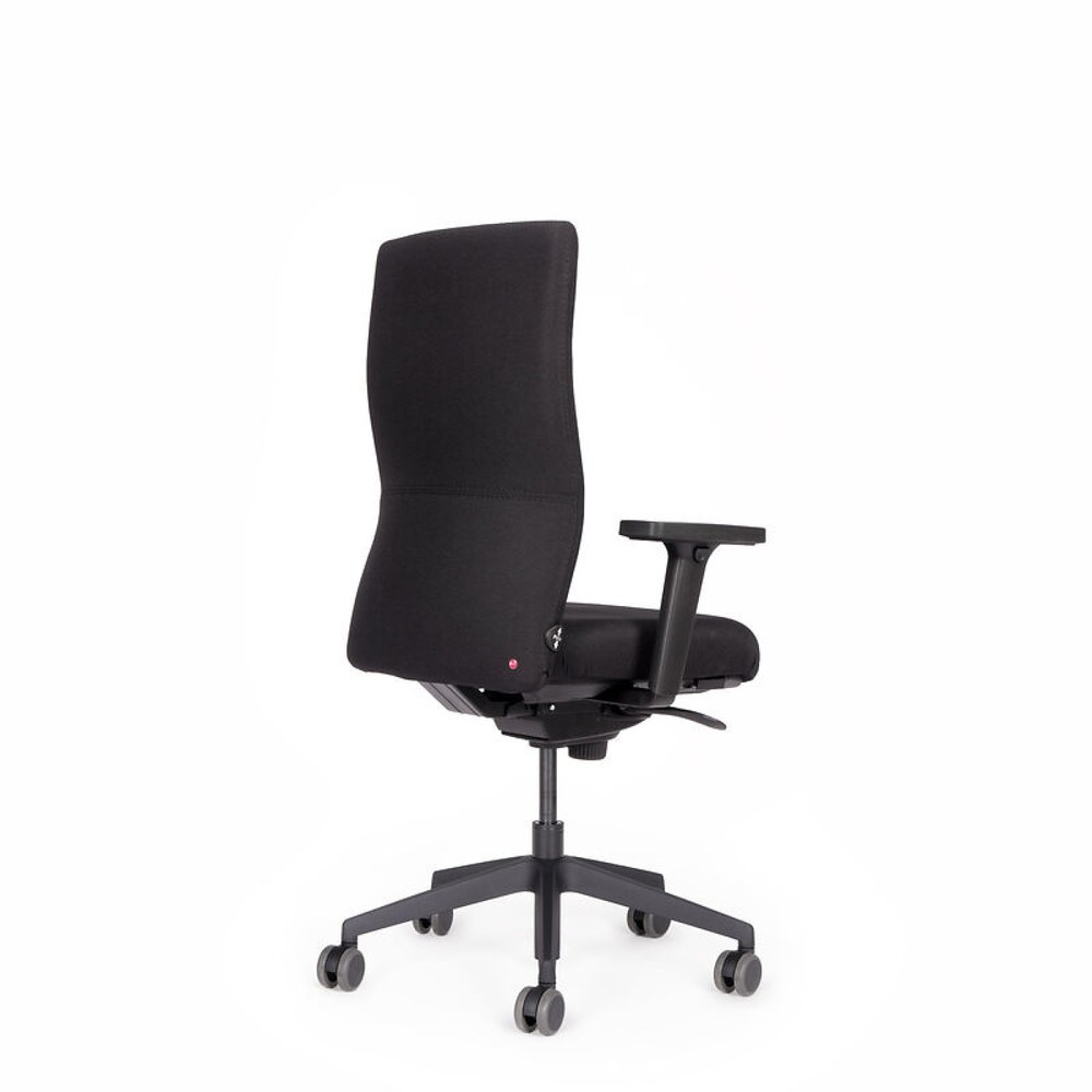Produktabbildung Nr. 4: lento agilis AG10 Bürostuhl, schwarz, 100% Polyester, Kunststoff-Fußkreuz