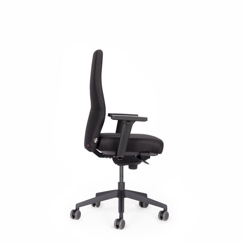 Produktabbildung Nr. 9: lento agilis AG10 Bürostuhl, schwarz, 100% Polyester, Kunststoff-Fußkreuz