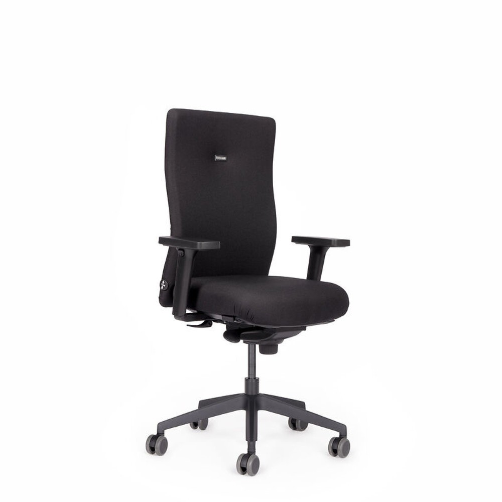 Produktabbildung Nr. 12: lento agilis AG10 Bürostuhl, schwarz, 100% Polyester, Kunststoff-Fußkreuz