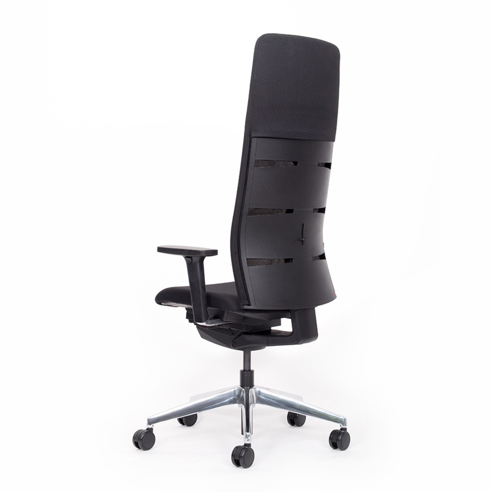 Produktabbildung Nr. 3: lento agilis matrix MT14 Bürostuhl, 100% Polyester, schwarz