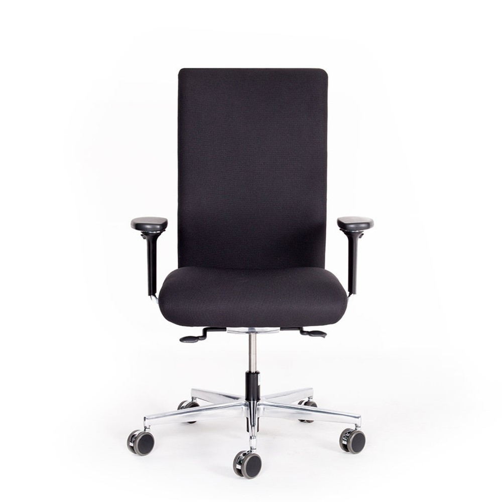 Produktabbildung: lento agilis XL AG12 Bürostuhl, 100% Polyester, schwarz