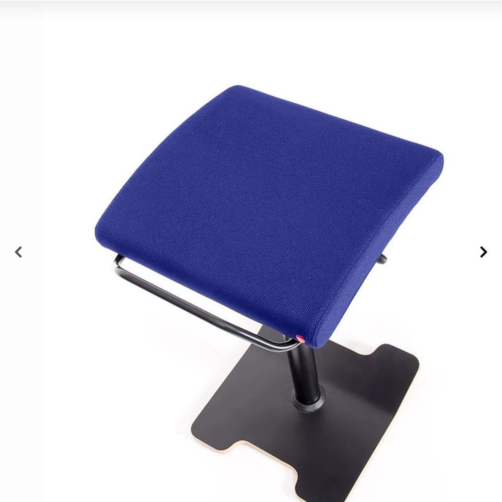 Produktabbildung Nr. 1: lento sella activa SA10 Sitz-Stehhilfe, 100% Polyester, blau