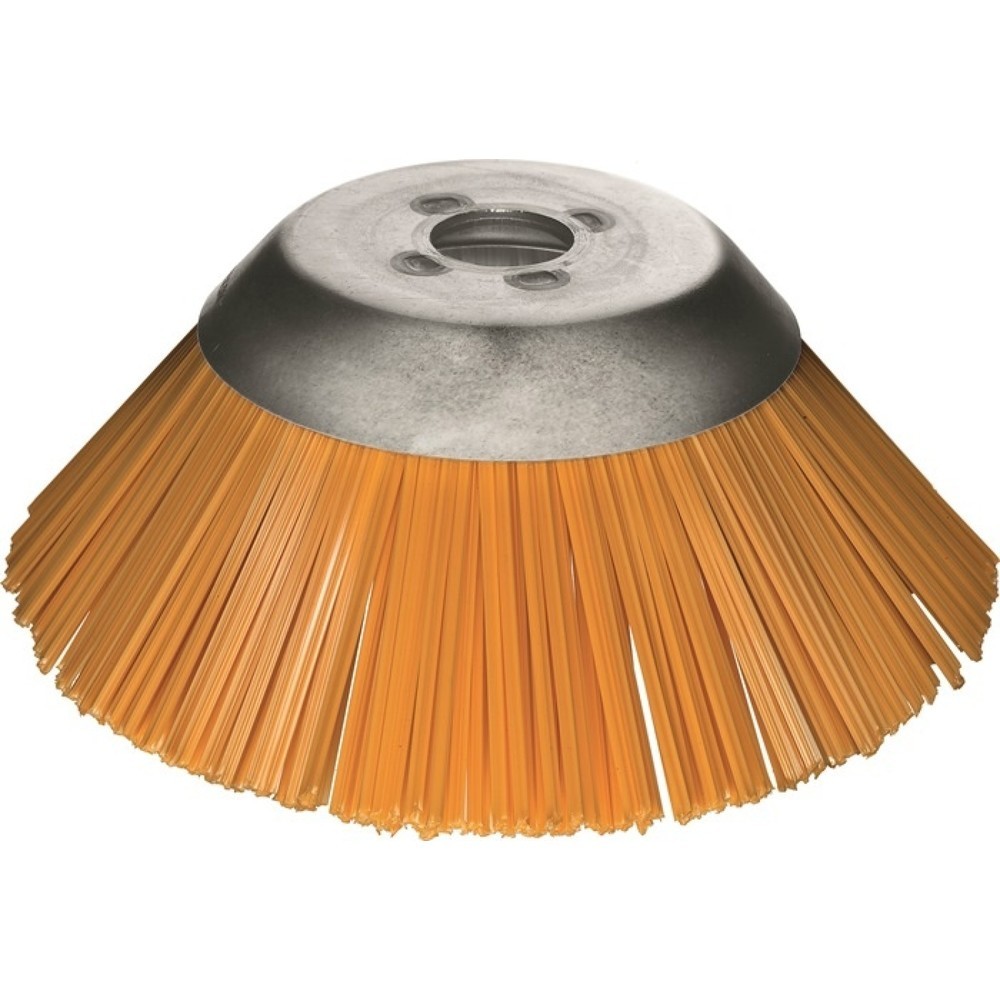 Produktabbildung: LESSMANN Kegelbürste HFB, Polyester 10 mm, Ø 160 mm Bohrung 25,4 mm, 10000 min-¹
