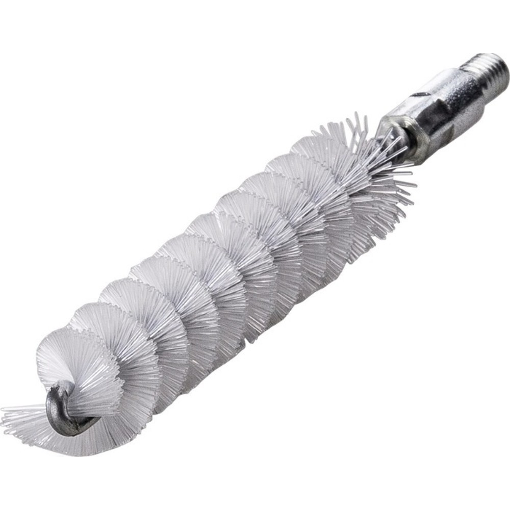 Produktabbildung: LESSMANN Rohrbürste, Nylon PA glatt, Länge 115 mm Ø 20 mm, Besatzlänge 80 mm