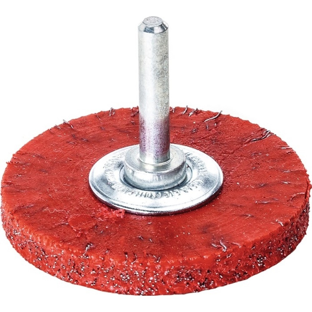 Produktabbildung: LESSMANN Rundbürste, Stahl 8 mm, Ø 60 mm Drahtstärke 0,3 mm, 15000 min-¹
