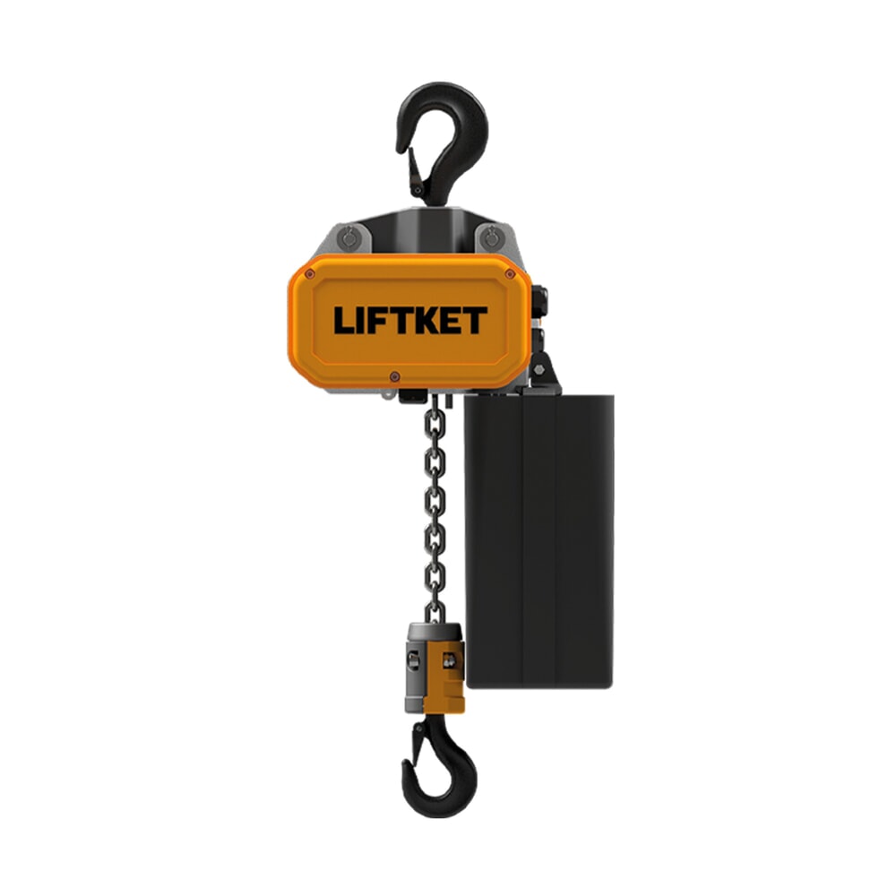 LIFTKET Elektrokettenzug S-Line mit Hakenaufhängung, TK 125 kg, 8/2 m/min Produktabbildung: LIFTKET Elektrokettenzug S-Line mit Hakenaufhängung, TK 125 kg, 8/2 m/min