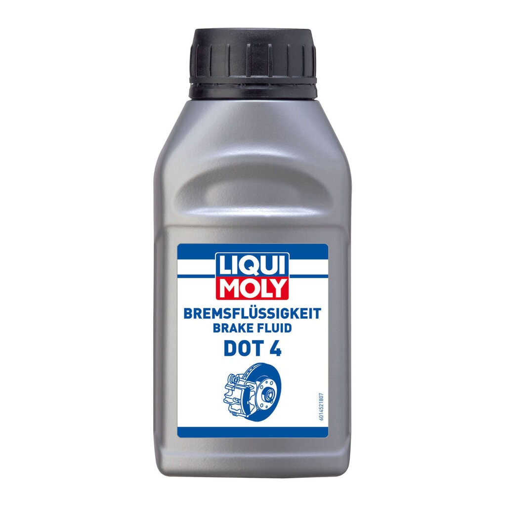 LIQUI MOLY Bremsflüssigkeit DOT 4 250 ml Produktabbildung: LIQUI MOLY Bremsflüssigkeit DOT 4 250 ml