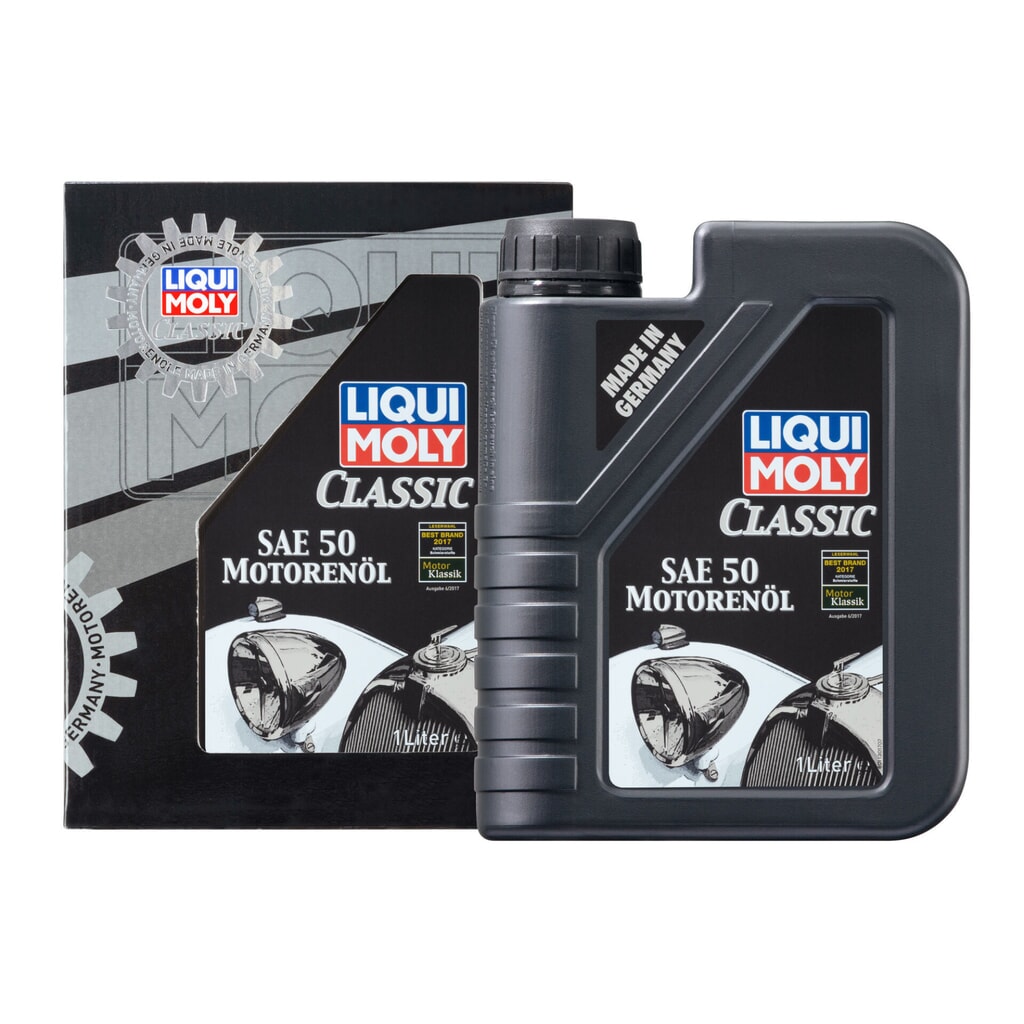 LIQUI MOLY Classic Motorenöl SAE 50 1 l Produktabbildung: LIQUI MOLY Classic Motorenöl SAE 50 1 l