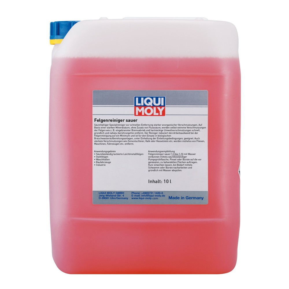 Produktabbildung: LIQUI MOLY Felgenreiniger sauer 10 l