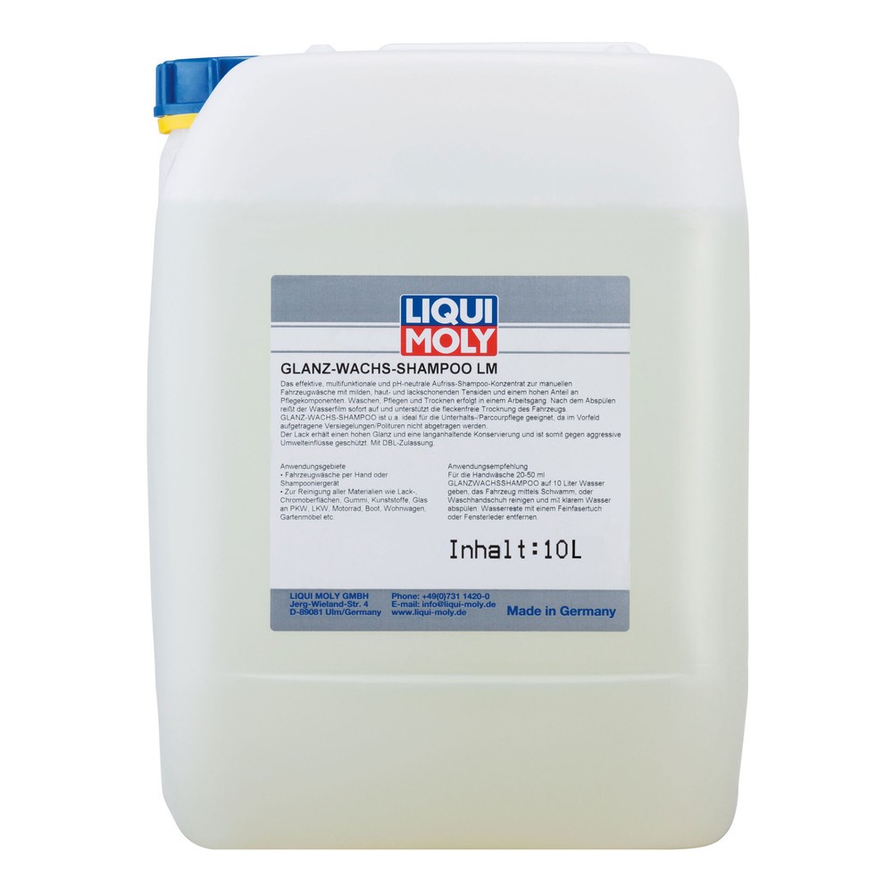 Produktabbildung: LIQUI MOLY Glanz-Wachs-Shampoo 25 l