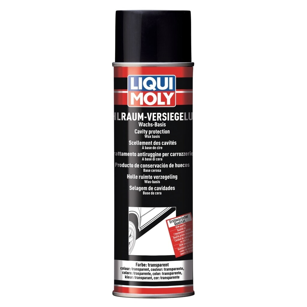 LIQUI MOLY Hohlraumversiegelung transparent (Spray) 500 ml Produktabbildung: LIQUI MOLY Hohlraumversiegelung transparent (Spray) 500 ml