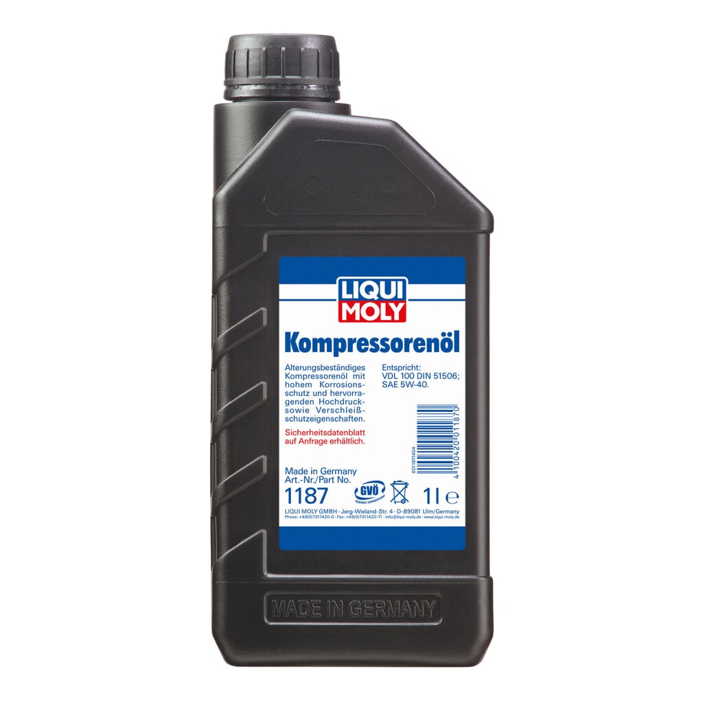 LIQUI MOLY Kompressorenöl 1 l Produktabbildung: LIQUI MOLY Kompressorenöl 1 l
