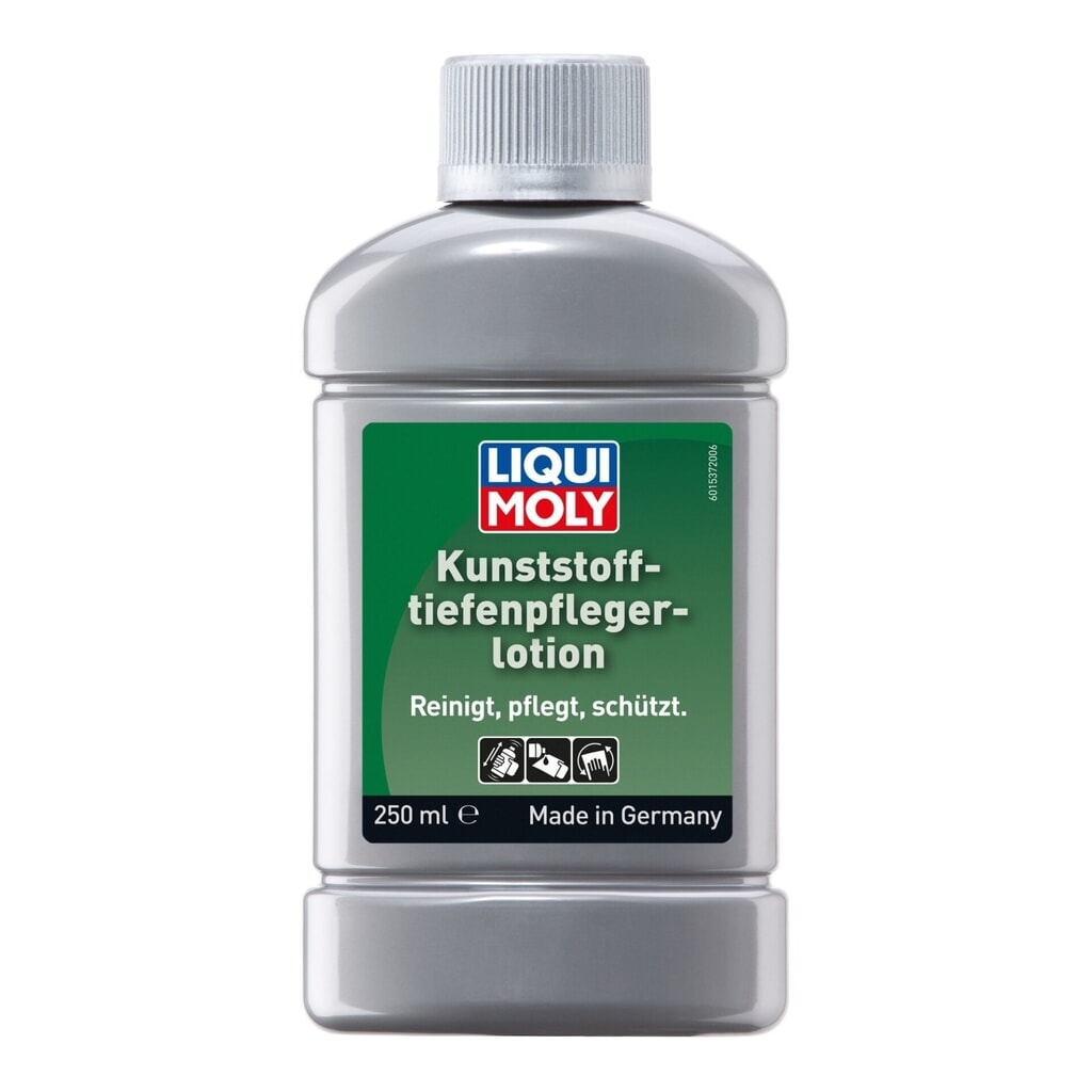 LIQUI MOLY Kunststofftiefenpflegerlotion 250 ml Produktabbildung: LIQUI MOLY Kunststofftiefenpflegerlotion 250 ml