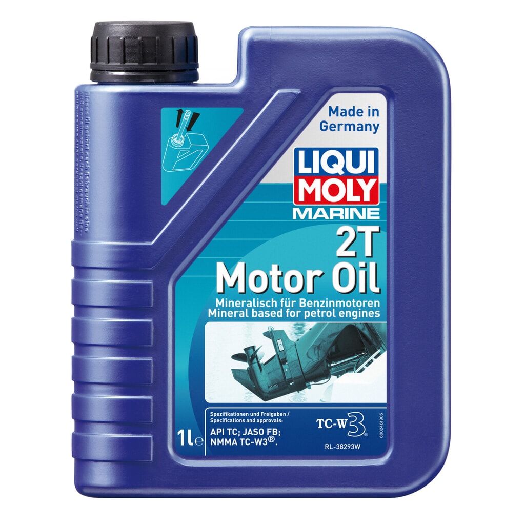LIQUI MOLY Marine 2T Motor Oil 1 l Produktabbildung: LIQUI MOLY Marine 2T Motor Oil 1 l