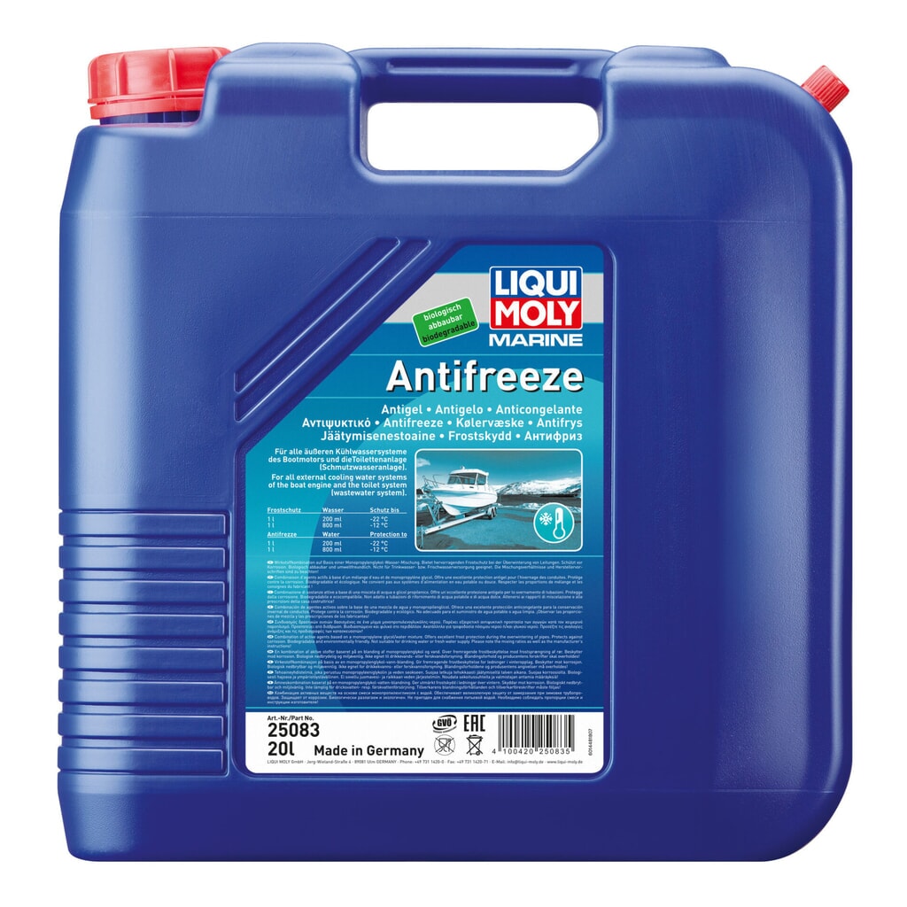 LIQUI MOLY Marine Antifreeze 20 l Produktabbildung: LIQUI MOLY Marine Antifreeze 20 l