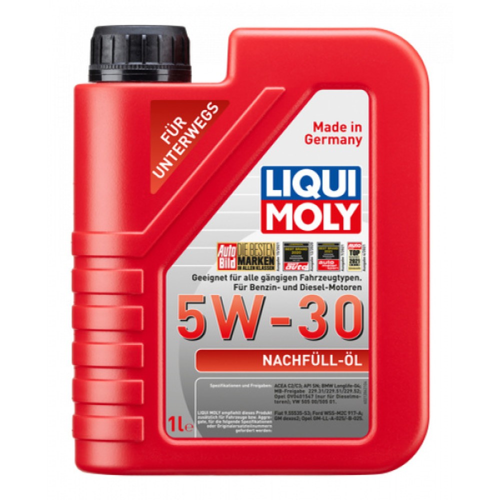 Produktabbildung: LIQUI MOLY Nachfüll-Öl 5W-30 1 l