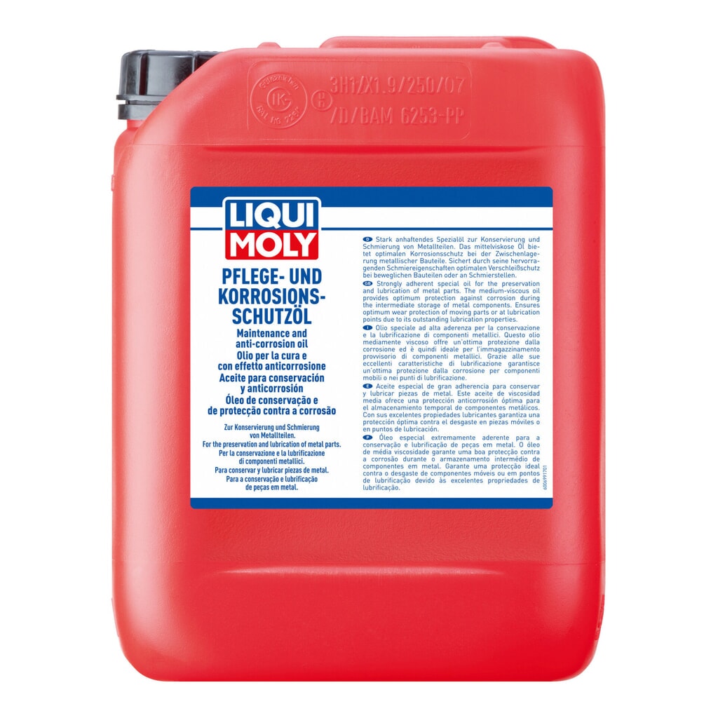 Produktabbildung: LIQUI MOLY Pflege- und Korrosionsschutzöl 5 l