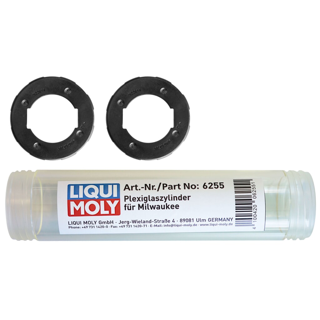 LIQUI MOLY Plexiglaszylinder für Milwaukee 1 Stk Produktabbildung: LIQUI MOLY Plexiglaszylinder für Milwaukee 1 Stk