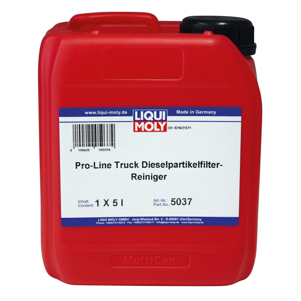 LIQUI MOLY Pro-Line Truck Dieselpartikelfilter-Reiniger 5 l Produktabbildung: LIQUI MOLY Pro-Line Truck Dieselpartikelfilter-Reiniger 5 l