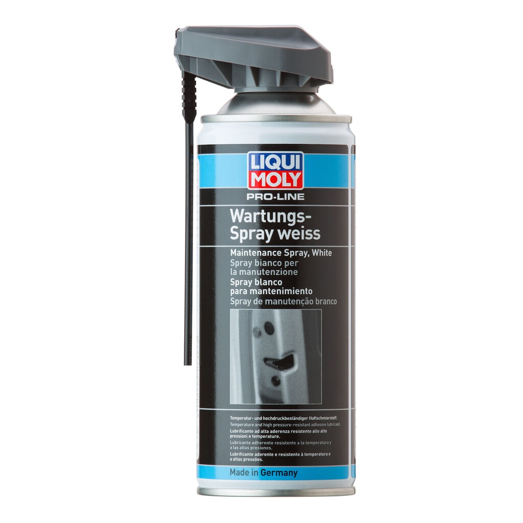LIQUI MOLY Pro-Line Wartungsspray weiß 400 ml Produktabbildung: LIQUI MOLY Pro-Line Wartungsspray weiß 400 ml