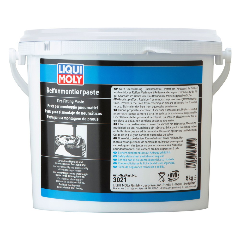Produktabbildung: LIQUI MOLY Reifenmontierpaste weiß 5 kg