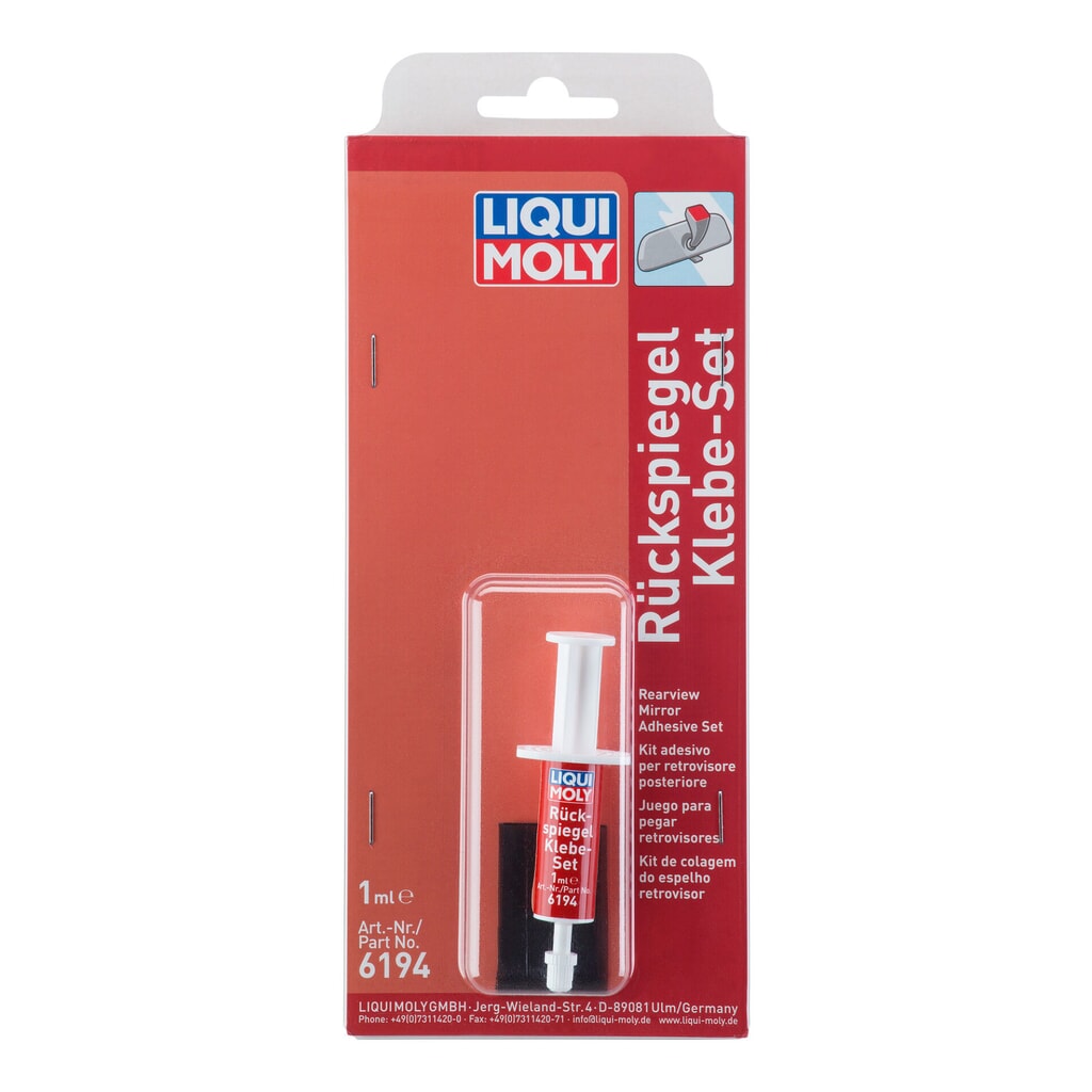 LIQUI MOLY Rückspiegel-Klebeset 1 ml Produktabbildung: LIQUI MOLY Rückspiegel-Klebeset 1 ml