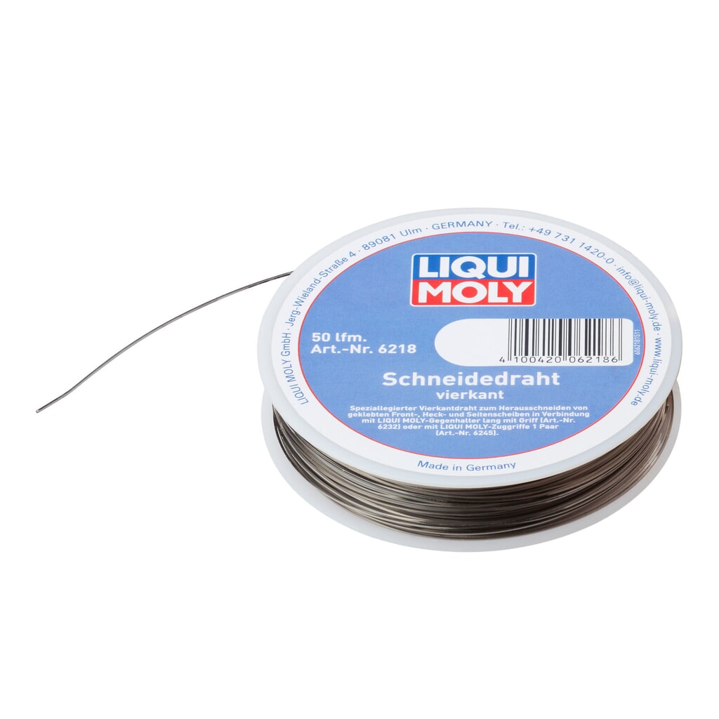 LIQUI MOLY Schneidedraht vierkant 1 Stk Produktabbildung: LIQUI MOLY Schneidedraht vierkant 1 Stk