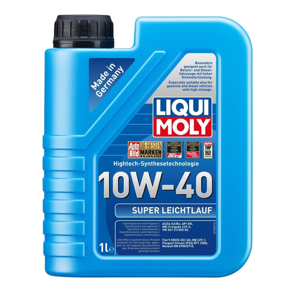 LIQUI MOLY Super Leichtlauf 10W-40 1 l Produktabbildung: LIQUI MOLY Super Leichtlauf 10W-40 1 l