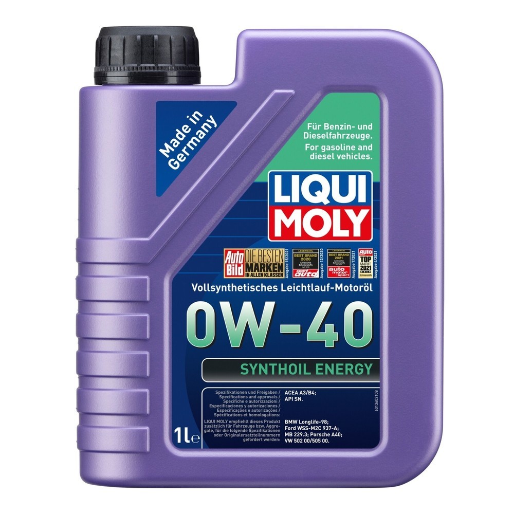 Produktabbildung: LIQUI MOLY Synthoil Energy 0W-40 1 l