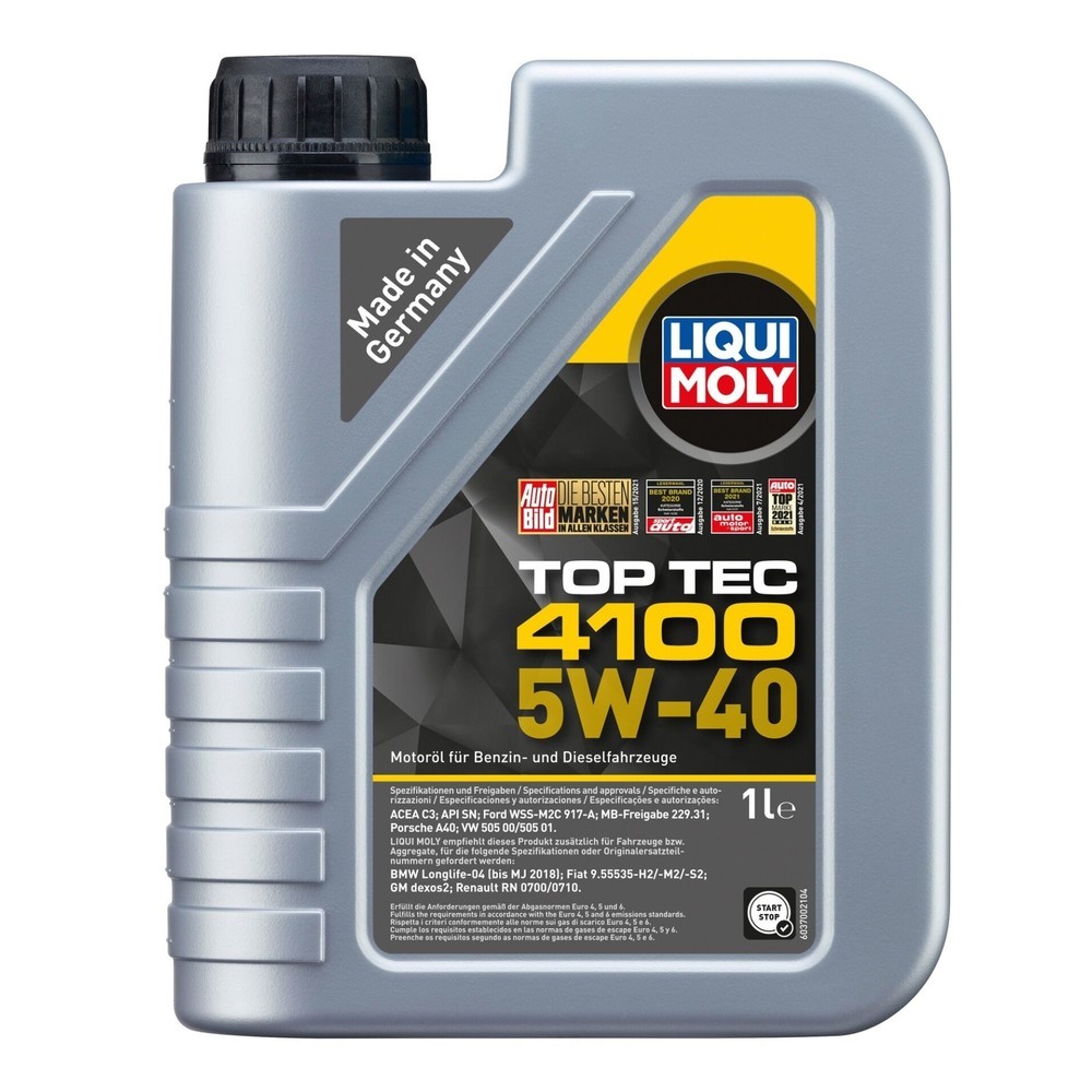 Produktabbildung: LIQUI MOLY Top Tec 4100 5W-40 1 l