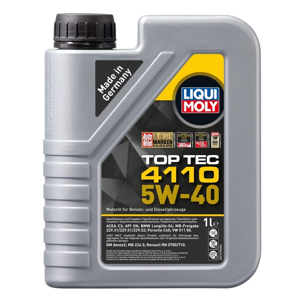 Produktabbildung: LIQUI MOLY Top Tec 4110 5W-40 1 l