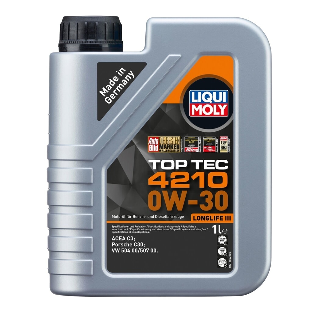 LIQUI MOLY Top Tec 4210 0W-30 1 l Produktabbildung: LIQUI MOLY Top Tec 4210 0W-30 1 l