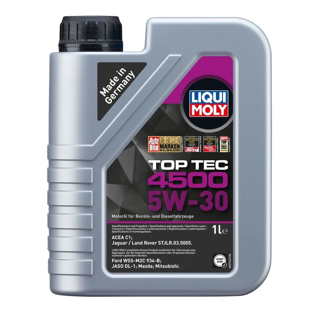 LIQUI MOLY Top Tec 4500 5W-30 1 l Produktabbildung: LIQUI MOLY Top Tec 4500 5W-30 1 l