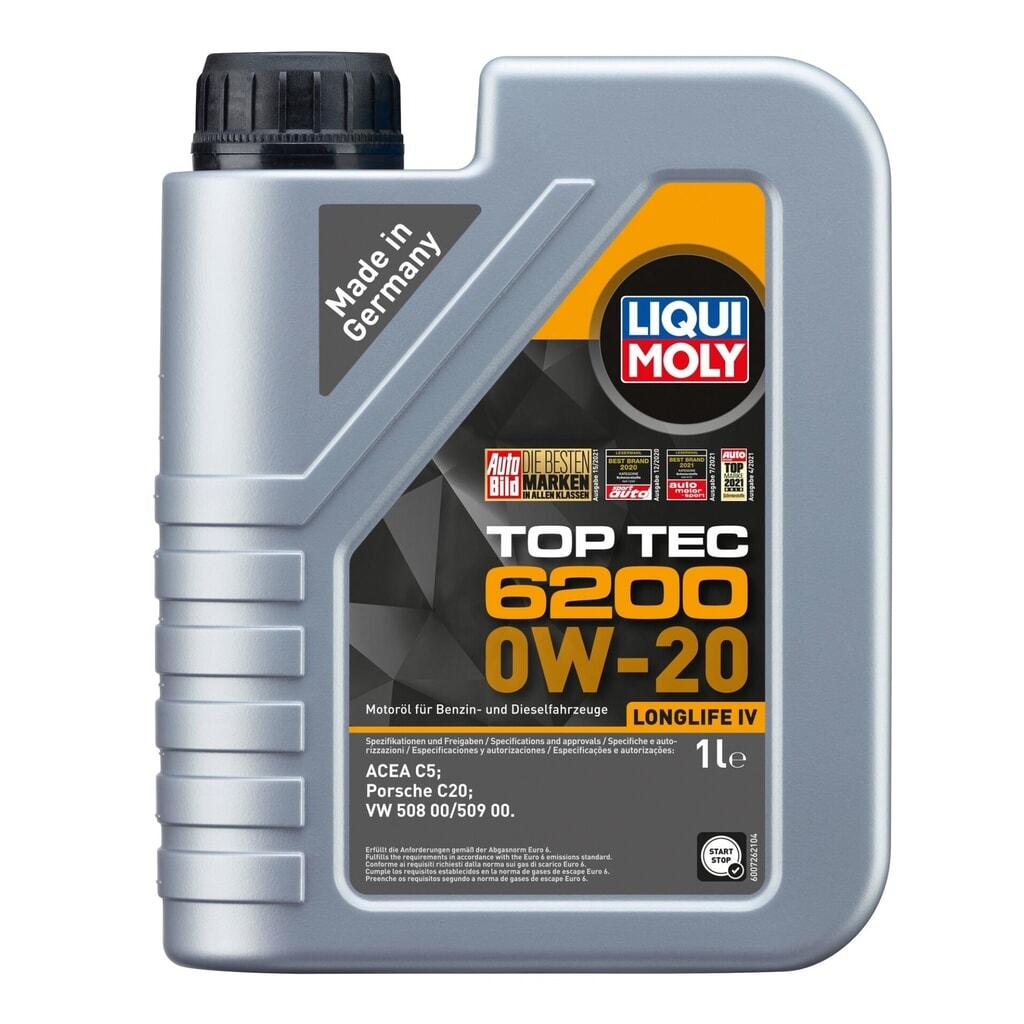 Produktabbildung: LIQUI MOLY Top Tec 6200 0W-20 1 l