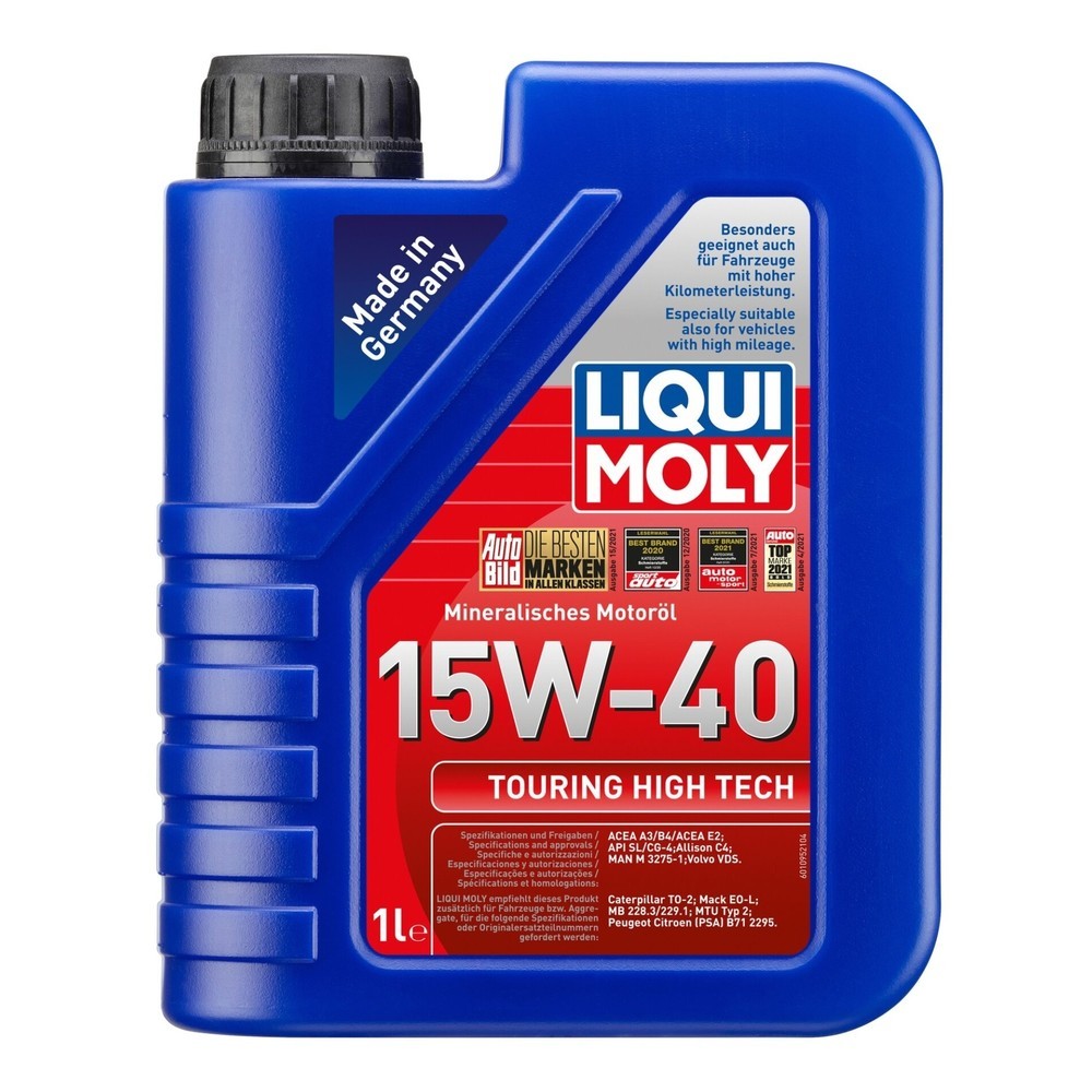 Produktabbildung: LIQUI MOLY Touring High Tech 15W-40 1 l