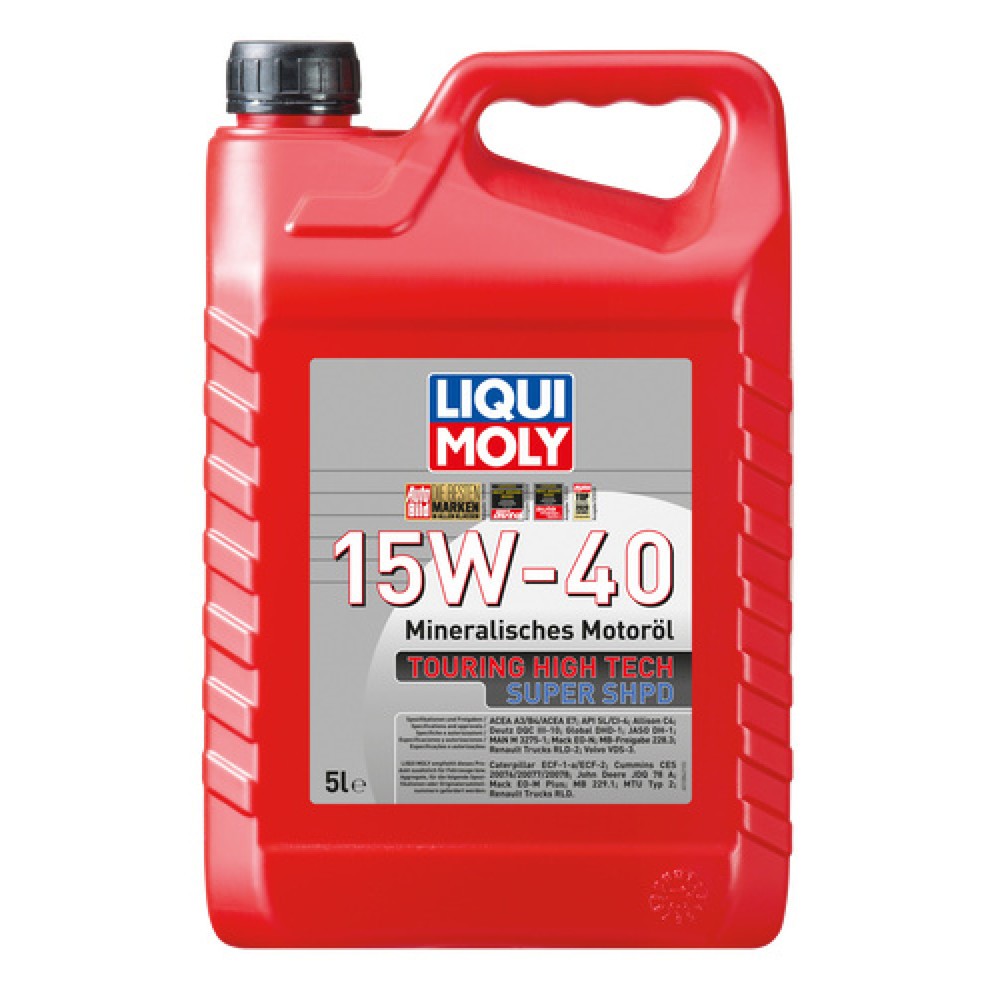 Produktabbildung: LIQUI MOLY Touring High Tech Super SHPD 15W-40 5 l