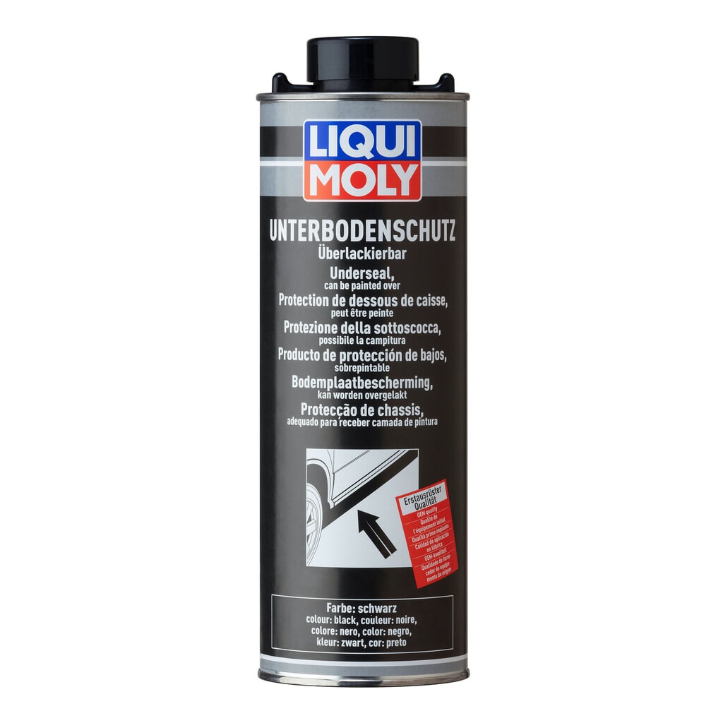 LIQUI MOLY Unterbodenschutz schwarz 1 l Produktabbildung: LIQUI MOLY Unterbodenschutz schwarz 1 l